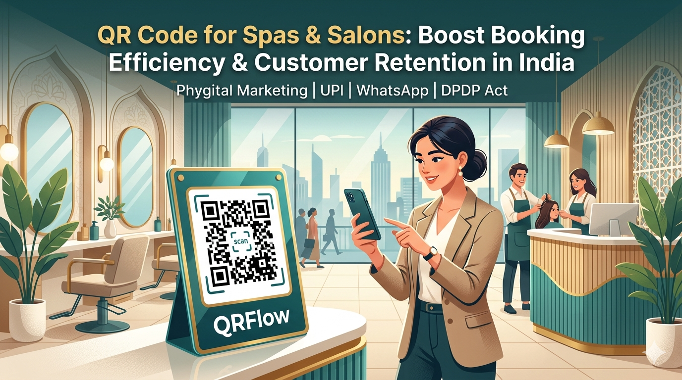 QR Code for Spas & Salons: Boost Booking Efficiency & Customer Retention in India